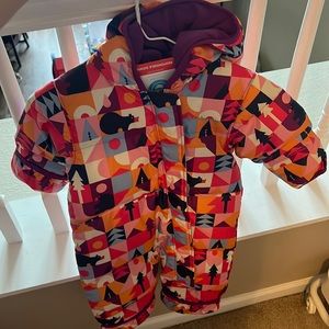 Columbia snow suit for baby 6-12 months